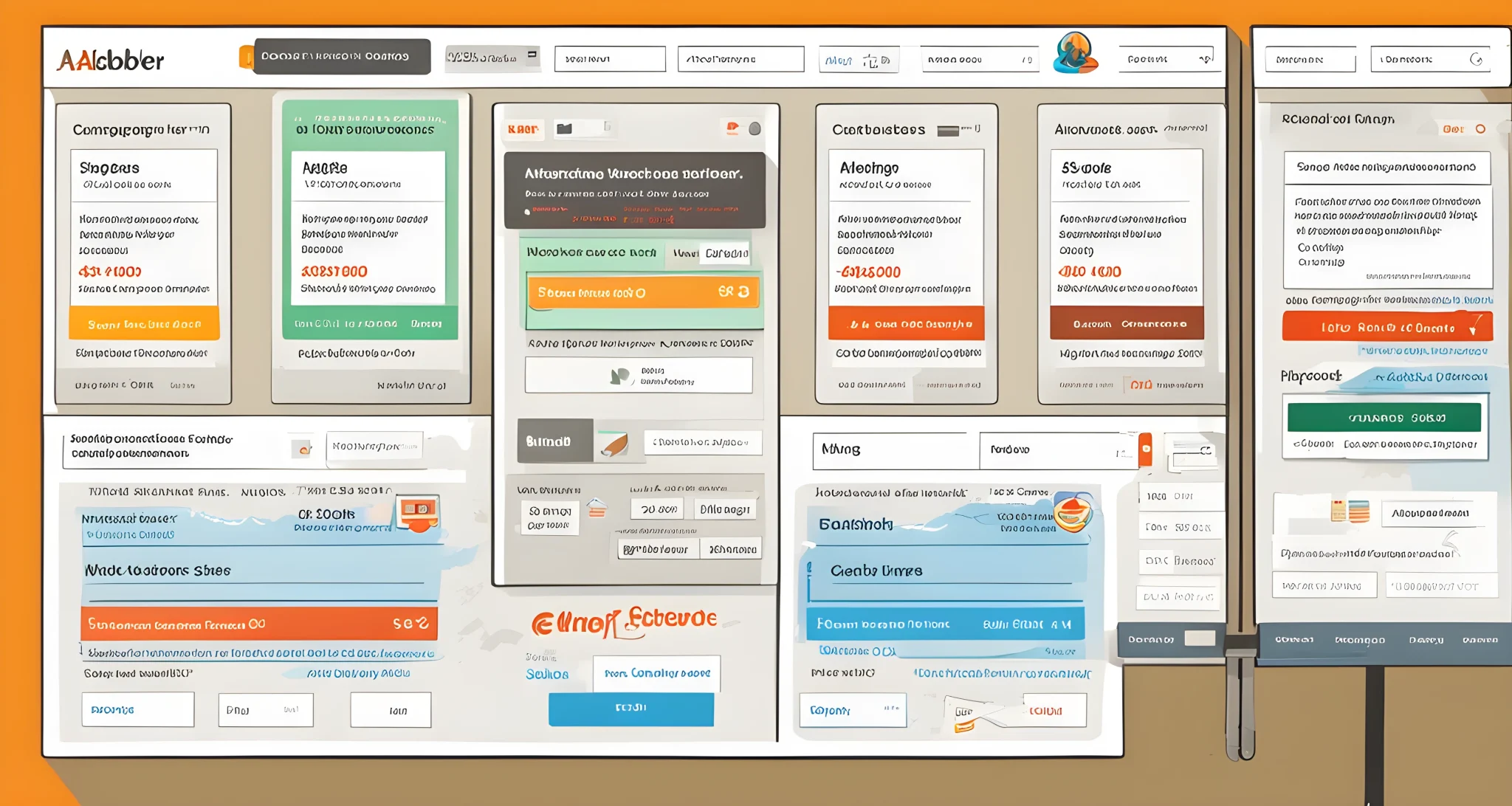 The image shows a computer screen with multiple open tabs of various flight search engines and price comparison websites.